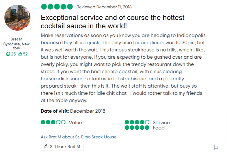 Read more about the article Exceptional service and of course the hottest cocktail sauce in the world!