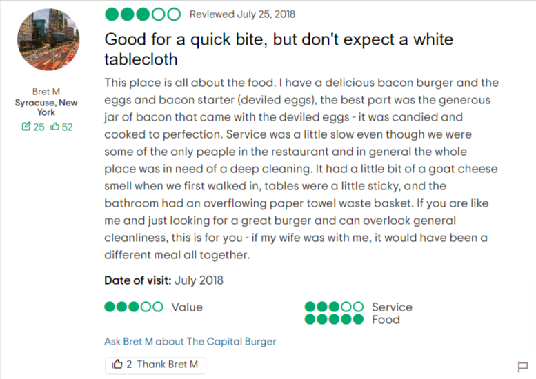 Read more about the article Good for a quick bite, but don’t expect a white tablecloth