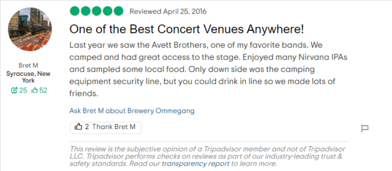 You are currently viewing One of the Best Concert Venues Anywhere!