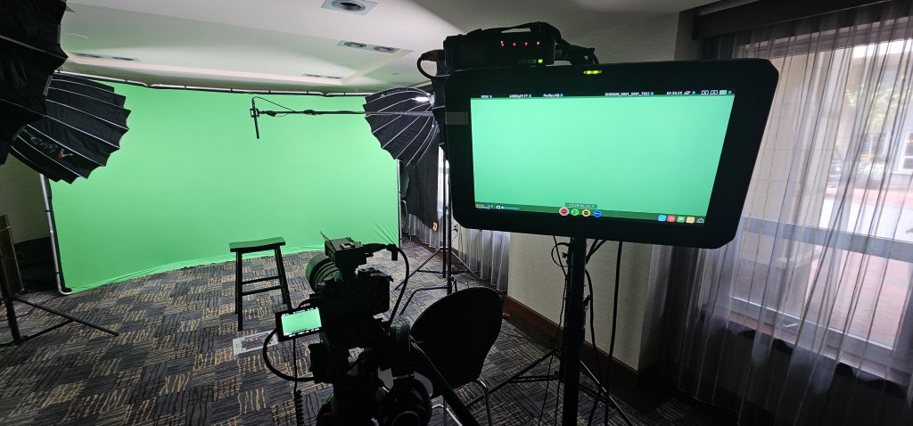 remote green screen studio